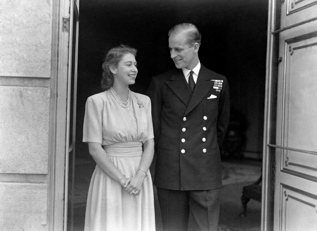 The official 1947 engagement picture for Princess Elizabeth and her youthful consort. PA/PA Archive/PA Images