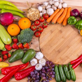 Fruits and vegetables for cooking. For food processors.